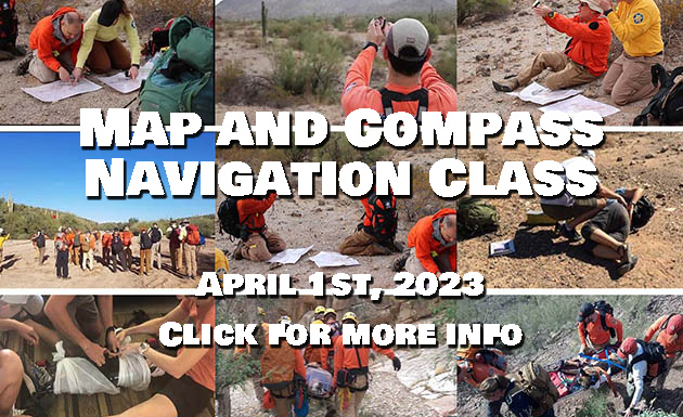 Map & Compass - Central Arizone Mountain Rescue Association